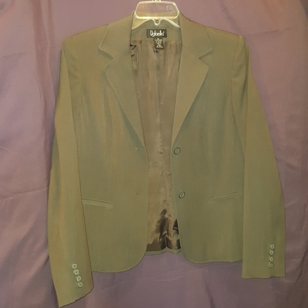 Rafaella brown women's blazer